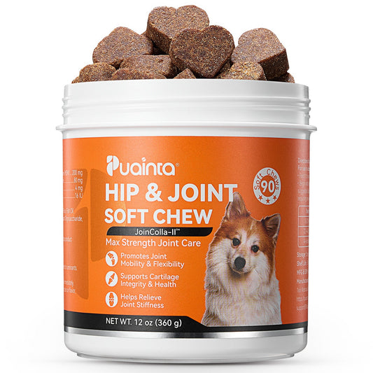 Puainta® Weichkausnack für Hunde mit Hüftgelenk unterstützt die Beweglichkeit