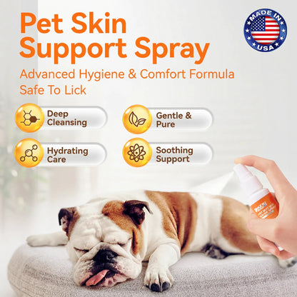 Puainta® Pulverizador de plata cuántica para piel de perros/gatos