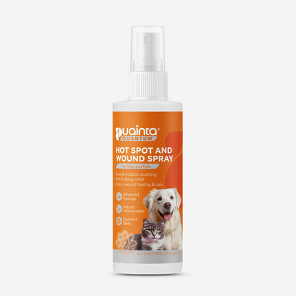 Puainta® Pulverizador de plata cuántica para piel de perros/gatos
