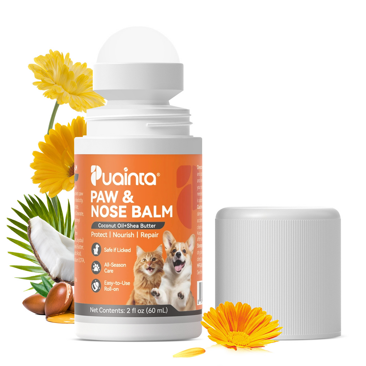 Puainta® Köpek Pati ve Burun Balmı – Çatlamış Patiler İçin Yatıştırıcı Bakım