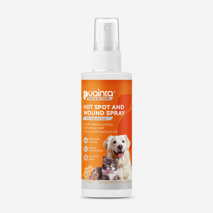 Puainta® Pulverizador de plata cuántica para piel de perros/gatos
