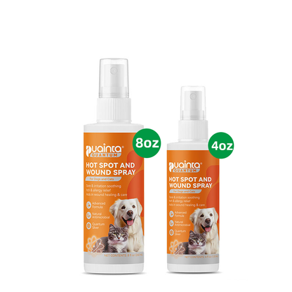 Puainta® Pulverizador de plata cuántica para piel de perros/gatos