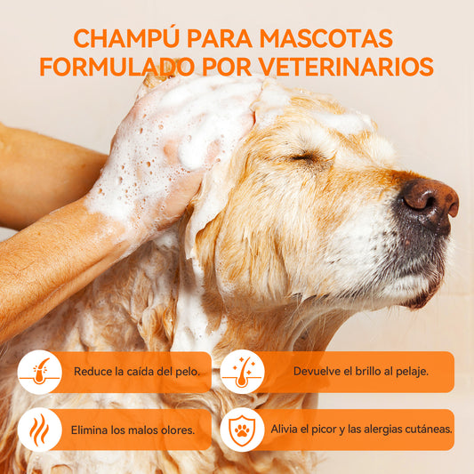 Puainta Banov Champú para Perros y Gatos – Cuidado Suave para Piel Sensible y Seca