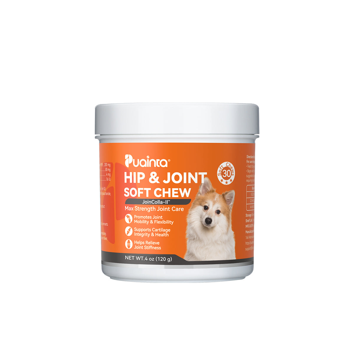 Puainta® Hip Joint Soft Chew for Dogs Supports Mobility