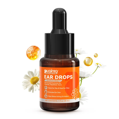 Puainta®Quantum Silver Ear Drops – Gentle Itch & Odor Relief for Dogs & Cats