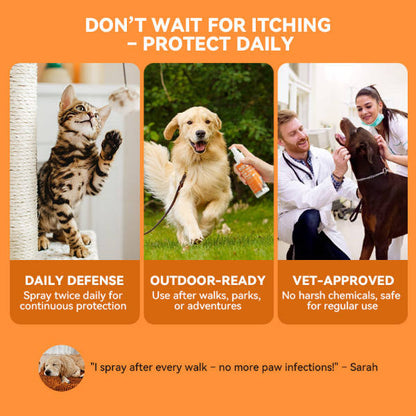 Puainta® Quantum Silver Skin Spray for Dogs and Cats
