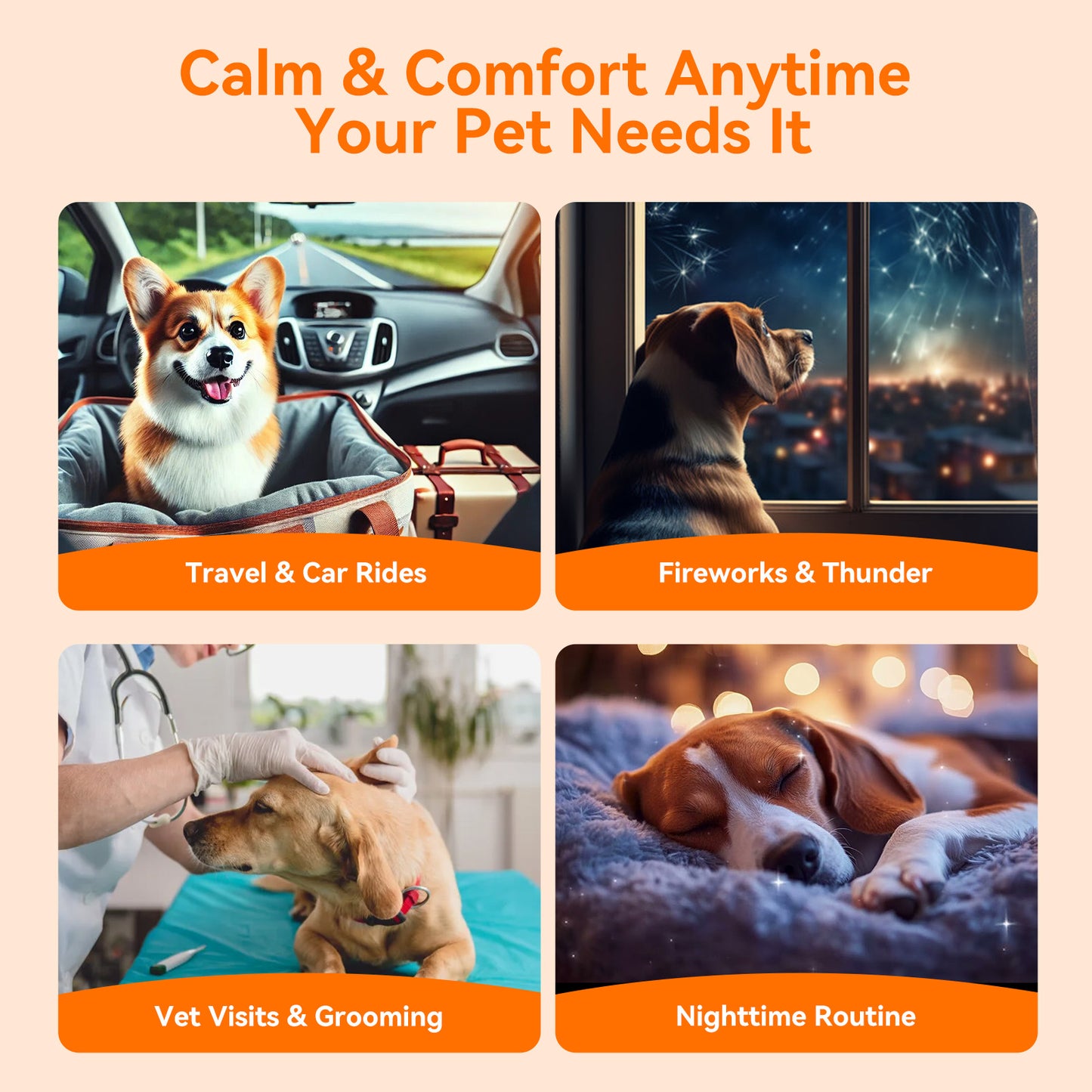 Puainta Calming Chews for Dogs – Natural Relaxation & Calmness Support