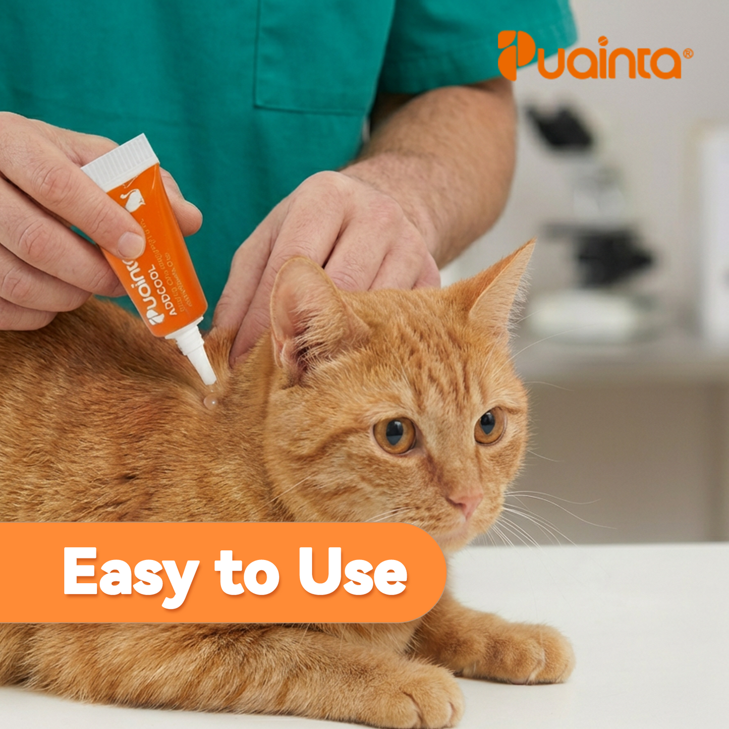 Puainta ADDCOOL Plus Cat Flea & Tick Solution – Fast-Acting Defense