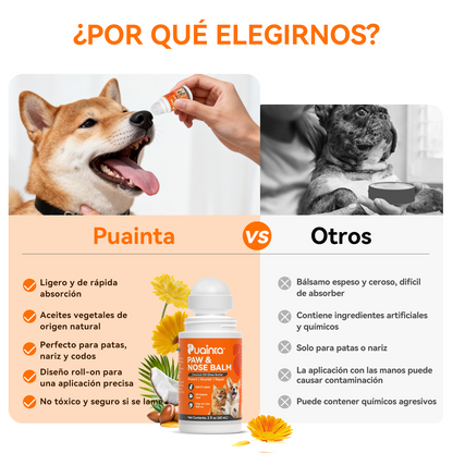 Puainta® Köpek Pati ve Burun Balmı – Çatlamış Patiler İçin Yatıştırıcı Bakım