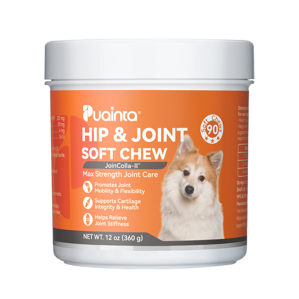 Puainta® Hip Joint Soft Chew for Dogs Supports Mobility