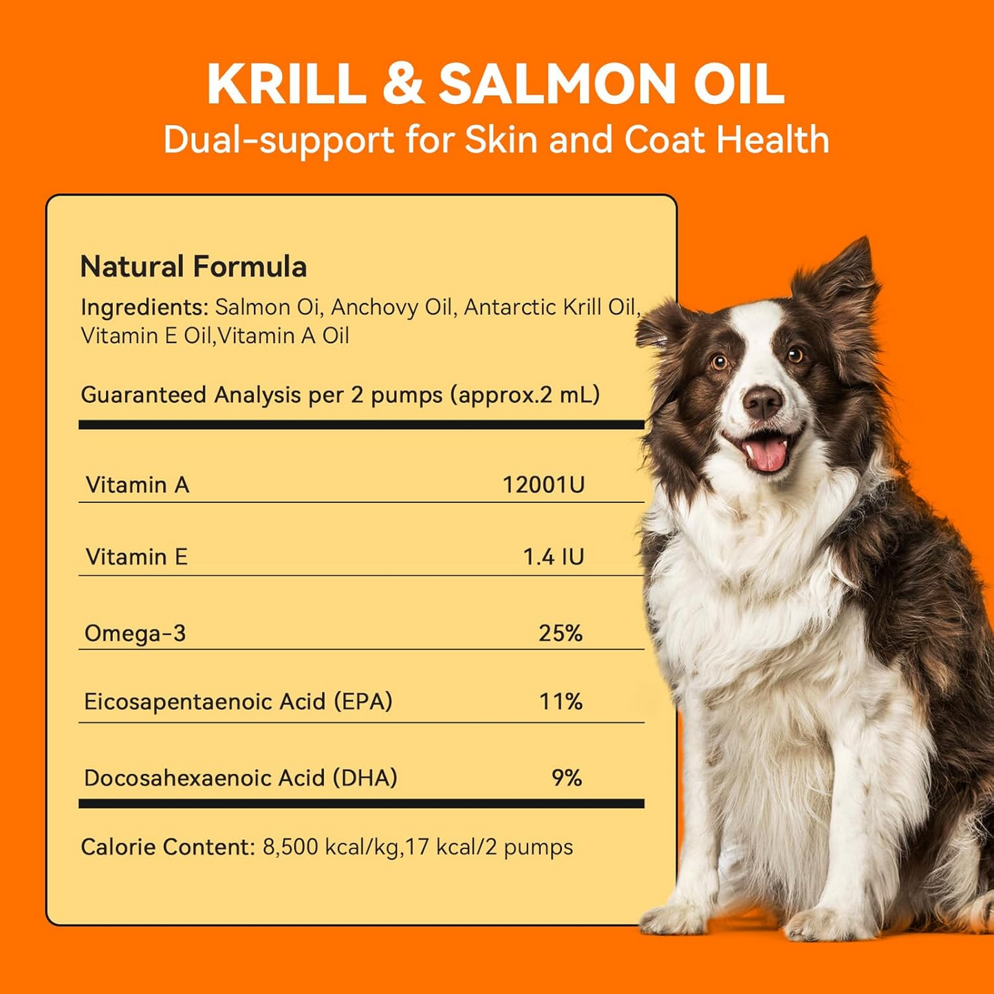 Puainta Köpekler İçin Krill ve Somon Yağı – Cilt, Tüy ve Canlılık İçin Omega-3 Desteği