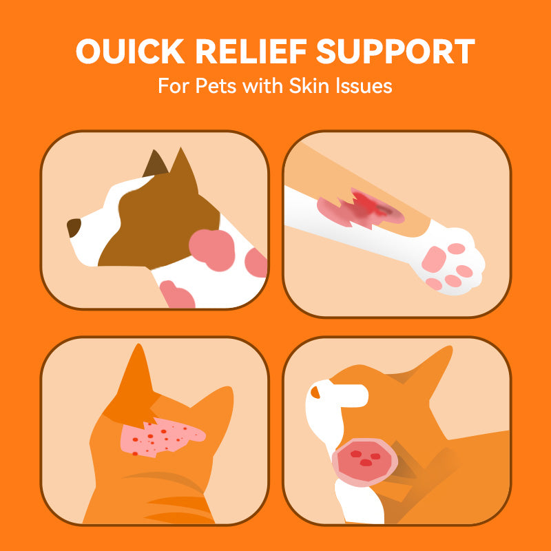 Puainta Natural Herbal Skin Gel – Soothing Skin Comfort for Dogs & Cats