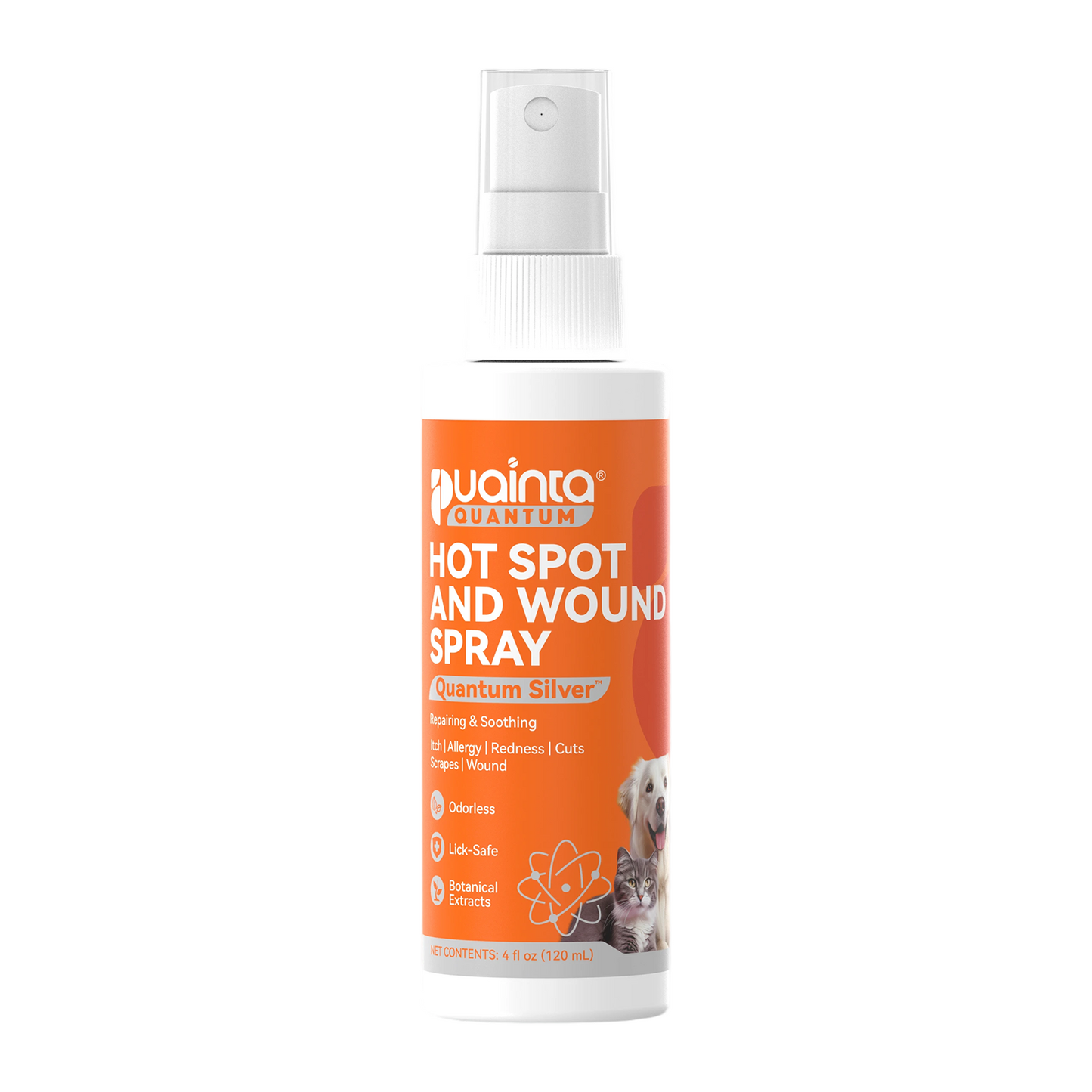 Puainta hot spot spray for dogs and cats 4 oz bottle