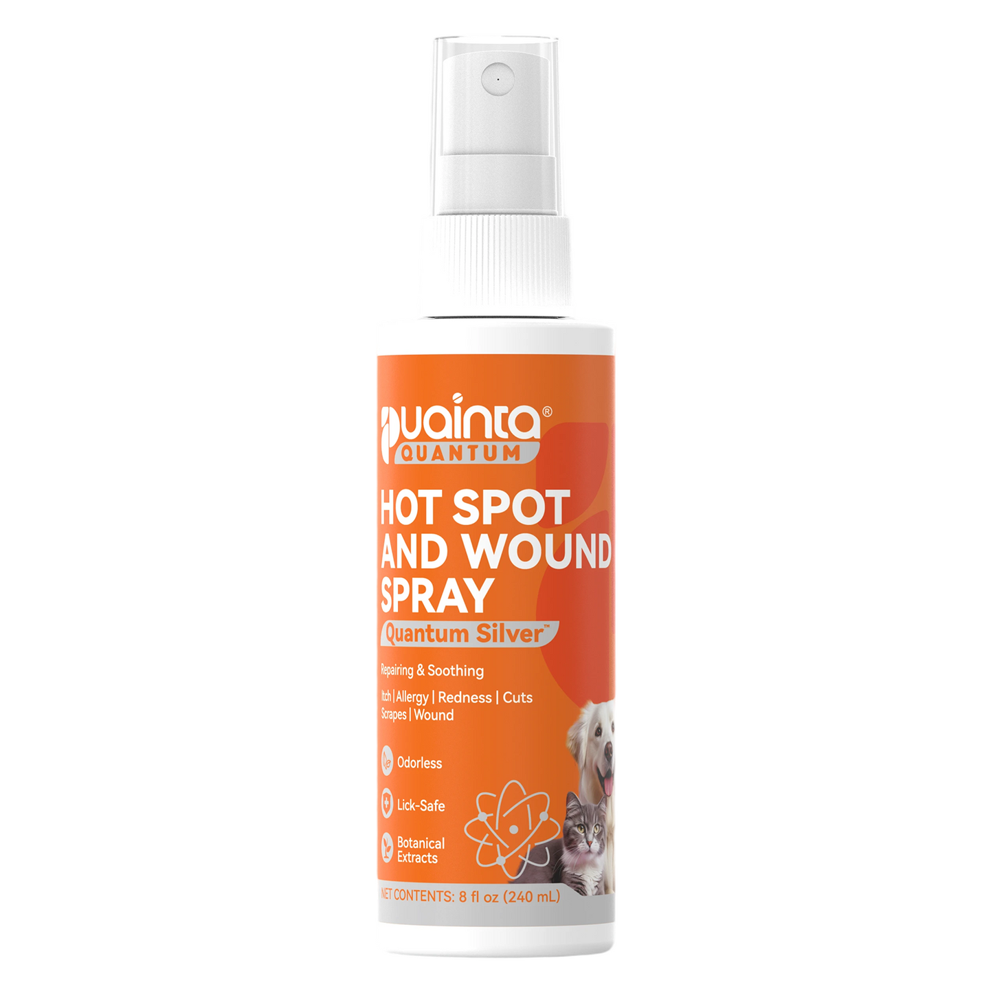 Puainta hot spot spray for dogs and cats 8 oz bottle